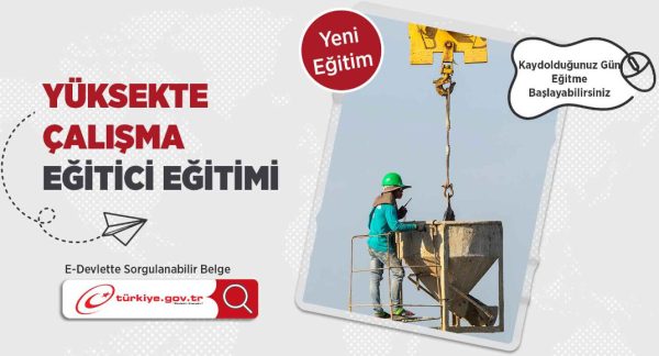 Yüksekte çalışma eğitici eğitimi